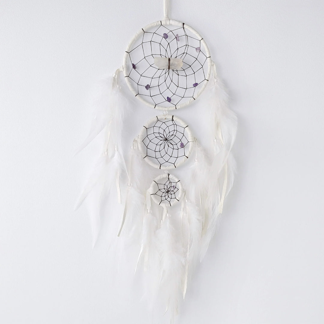 Monague Generations Dream Catcher - 4" White