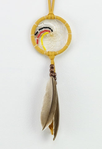 2" Dreamcatcher with Crystal