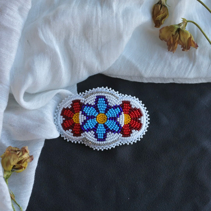 Beth Rose Designs Floral Beaded Hairpiece