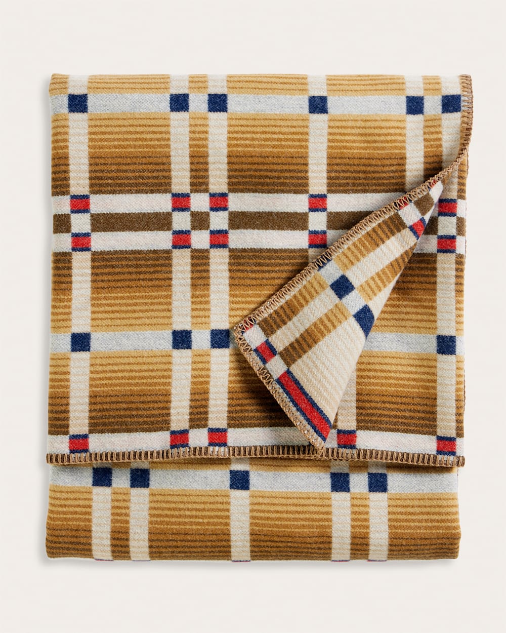 Pendleton Four Square Slide Mountain Throw Natural