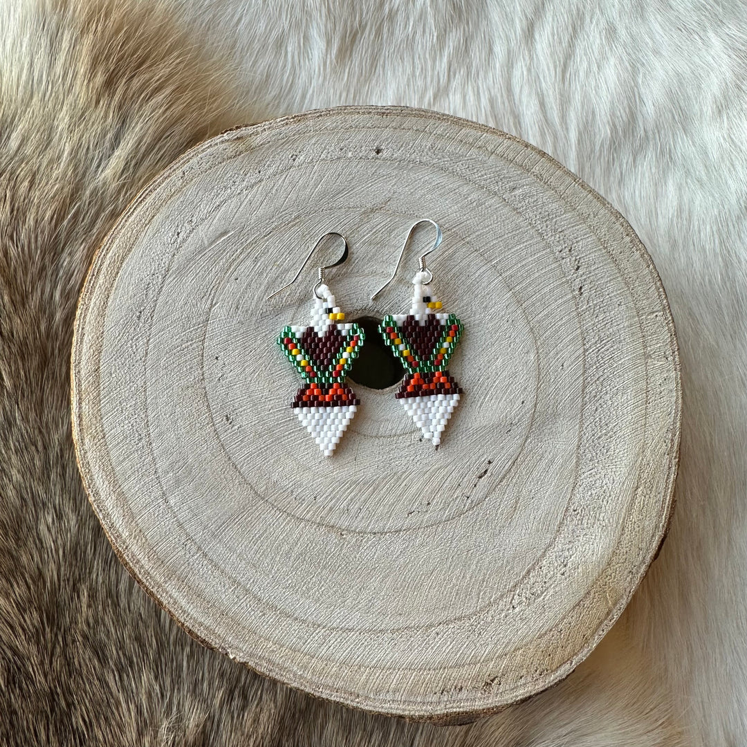 Dorothy B. Medium Peyote Earrings