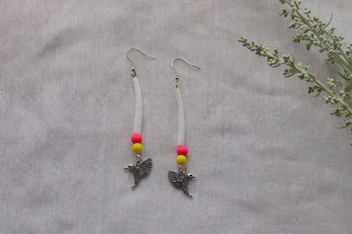 Helen H. Single Dentalium Earring