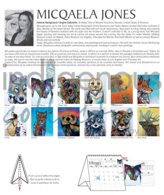 CAP Micqaela Jones Desk Calendar 2026