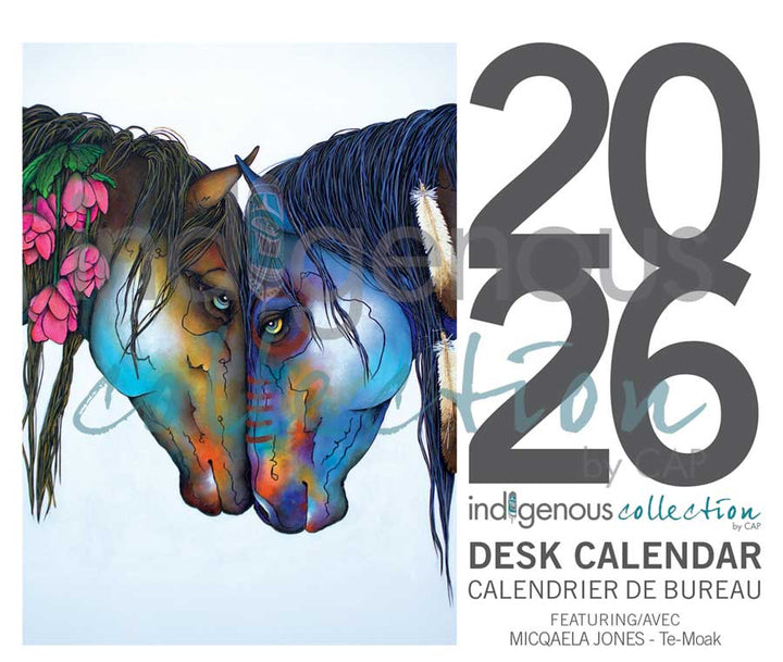 CAP Micqaela Jones Desk Calendar 2026