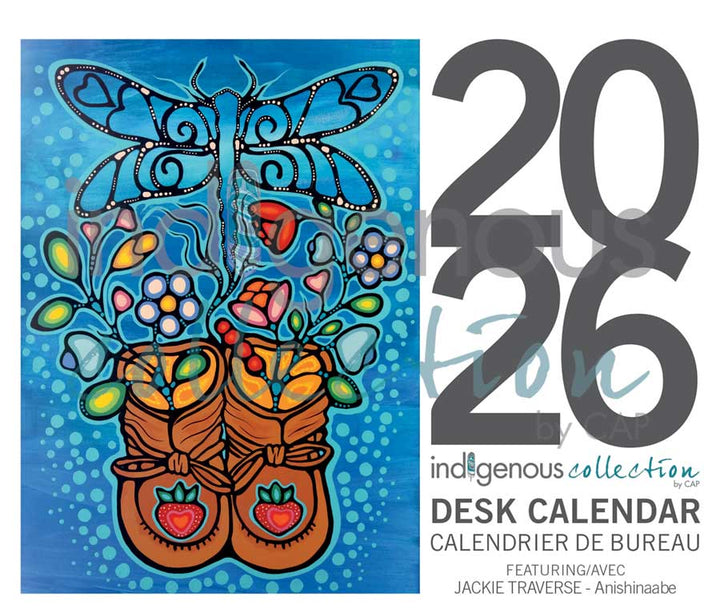CAP Jackie Traverse Desk Calendar 2026