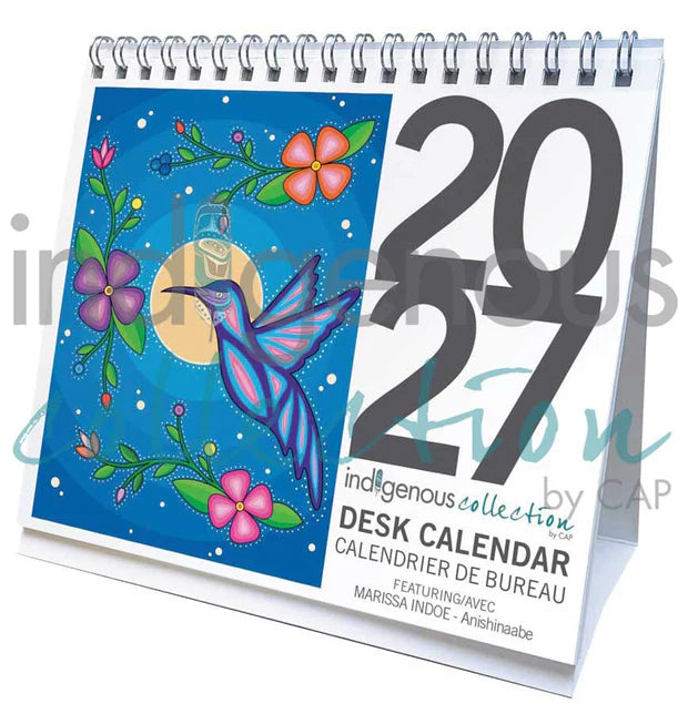 CAP Marissa Indoe 2027 Desk Calendar