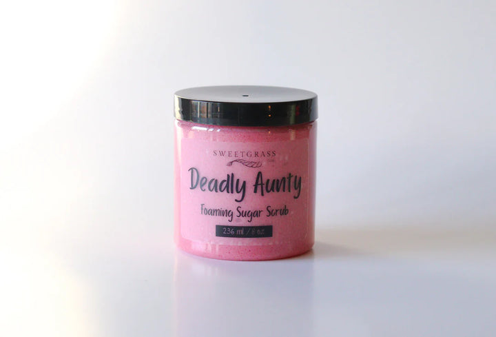 Sweetgrass Soap Deadly Aunty Sugar Scrub