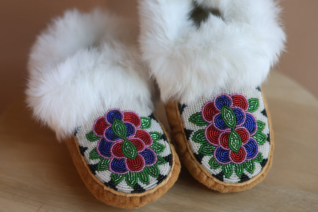 Emily J. Fully Beaded Moccasins