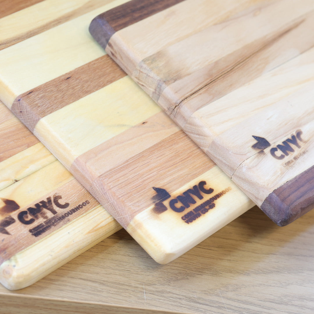 CNYC Multi-Tone Wooden Cutting Board