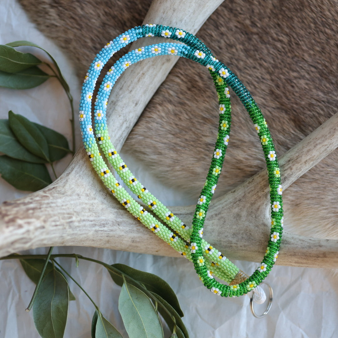 Keegan W. Beaded Neck Lanyards