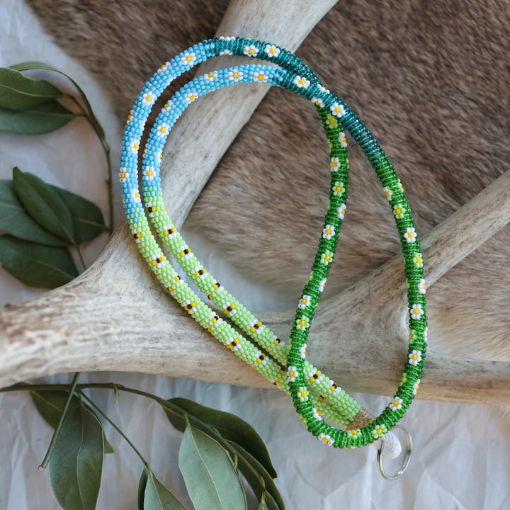 Keegan W. Beaded Neck Lanyards