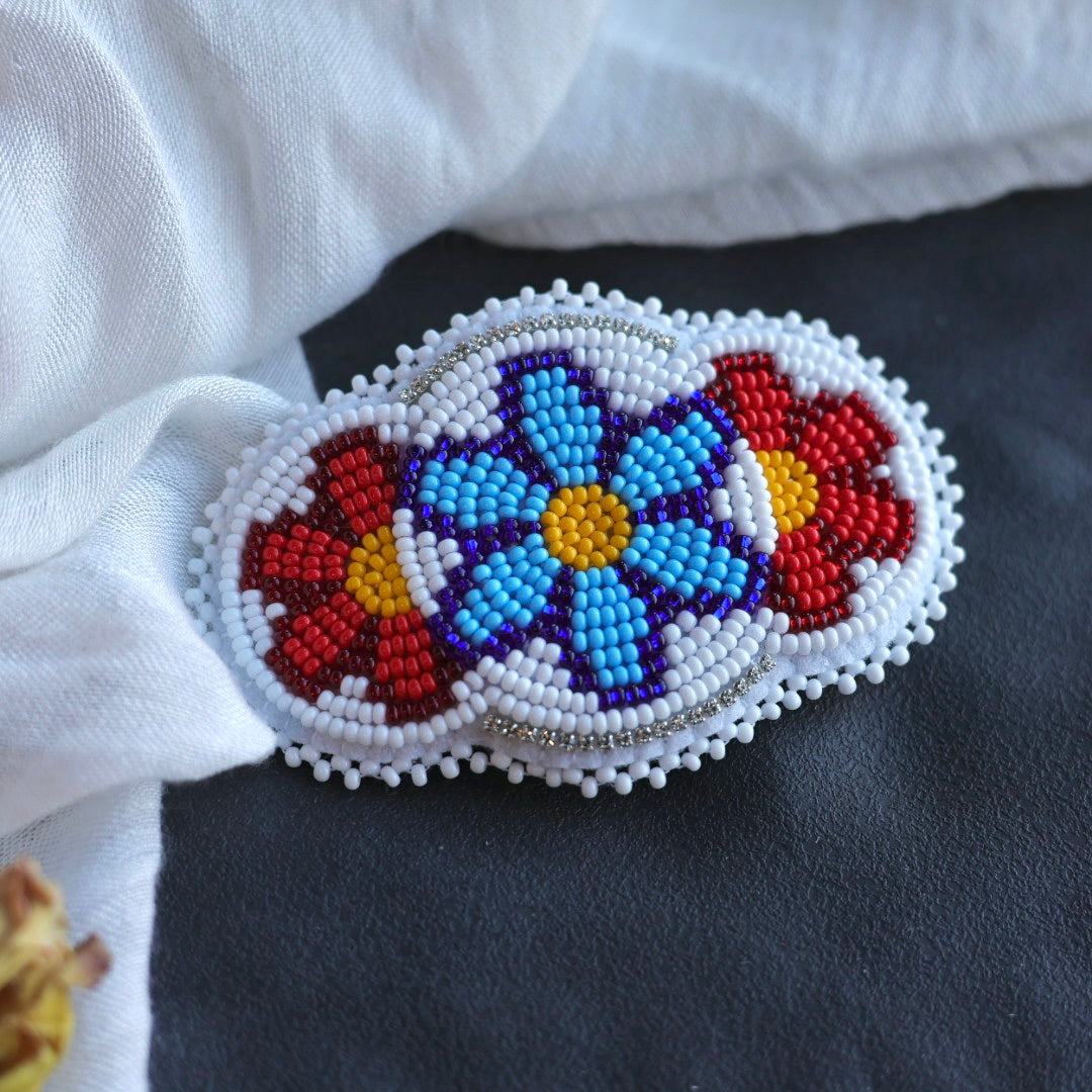 Beth Rose Designs Floral Beaded Hairpiece