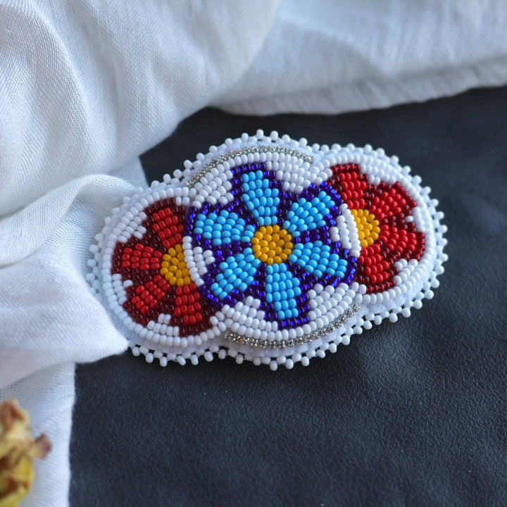 Beth Rose Designs Floral Beaded Hairpiece