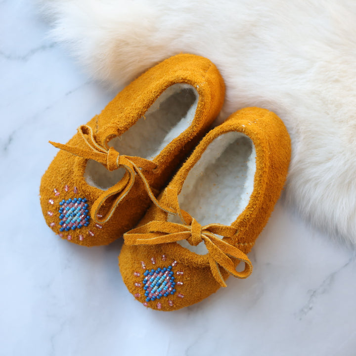 T. Sullivan Toddler 7 Blue &amp; Pink Diamond Ballerina Slipper