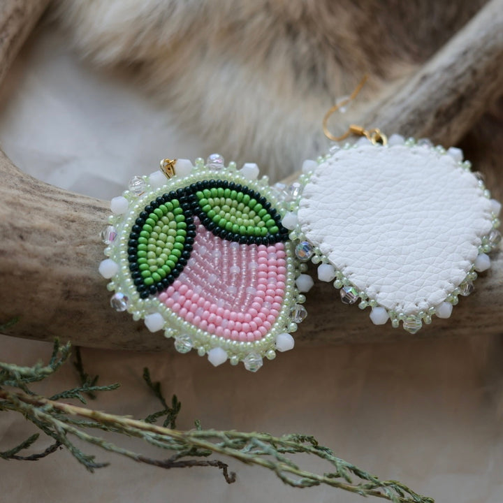 Keegan W. Heartberry Drop Earrings