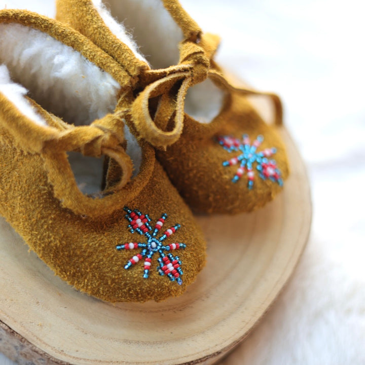 T. Sullivan Toddler Blue & Pink Starburst Ballerina Slipper