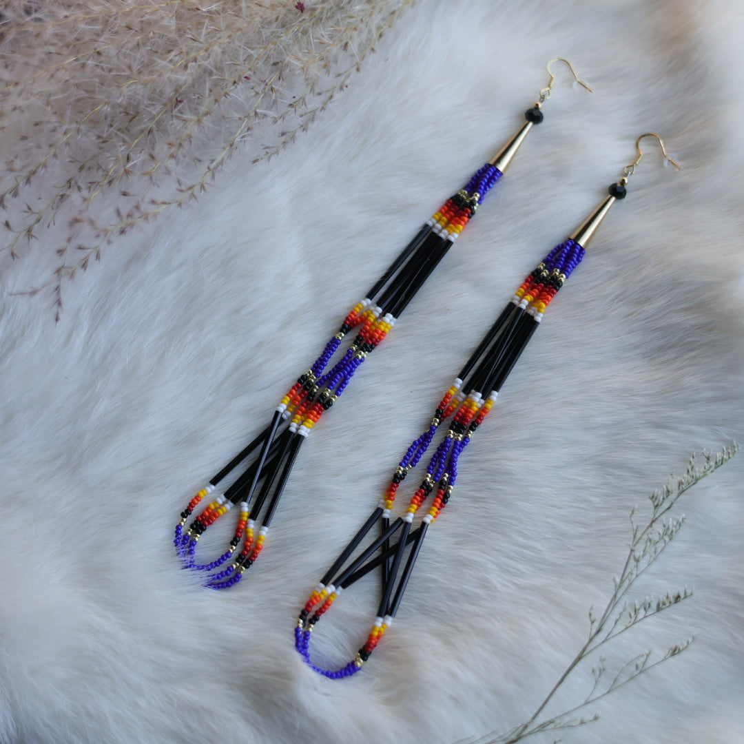 Sophie's Creations XL Looped Fringe Earrings