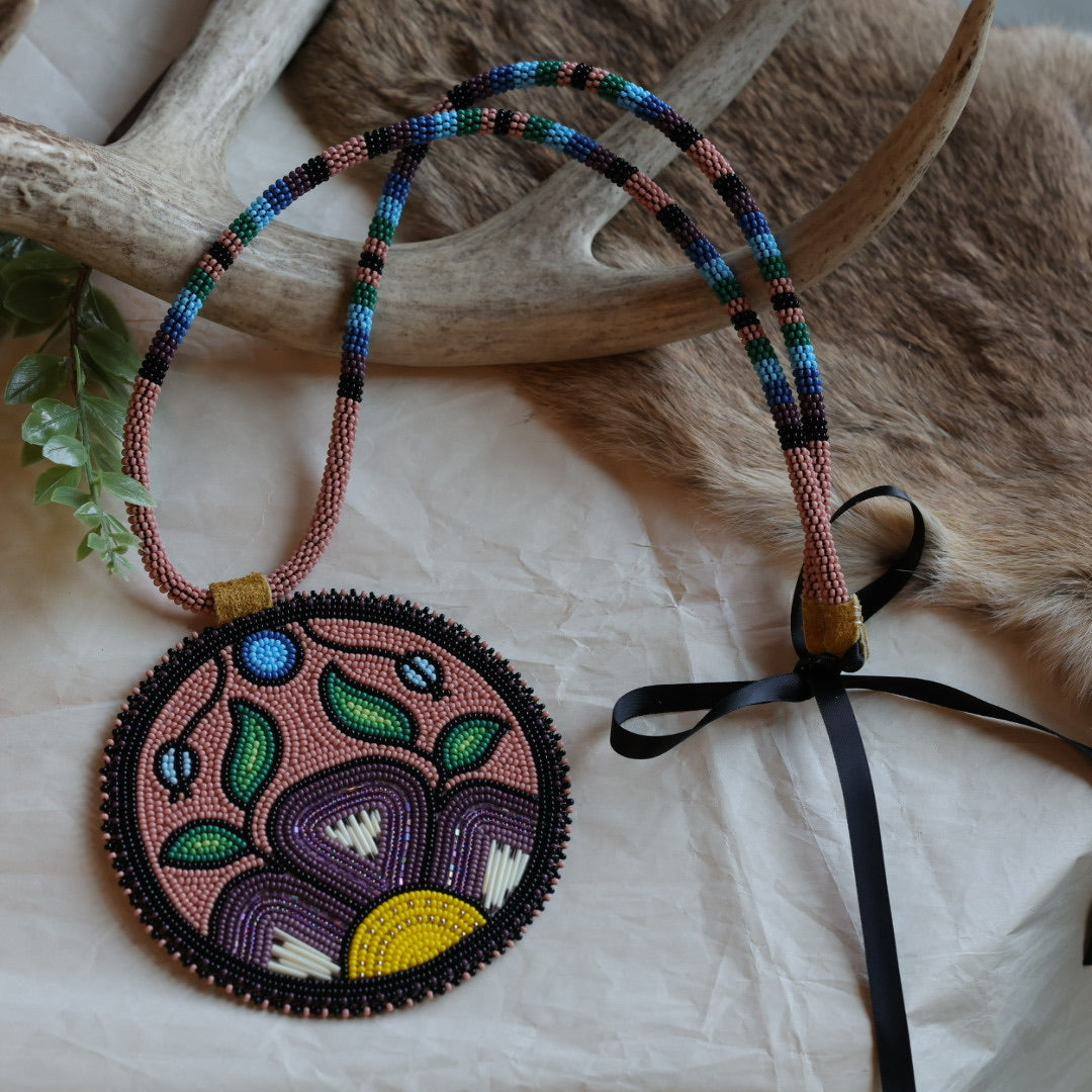 Keegan W. Colourful Floral Medallion