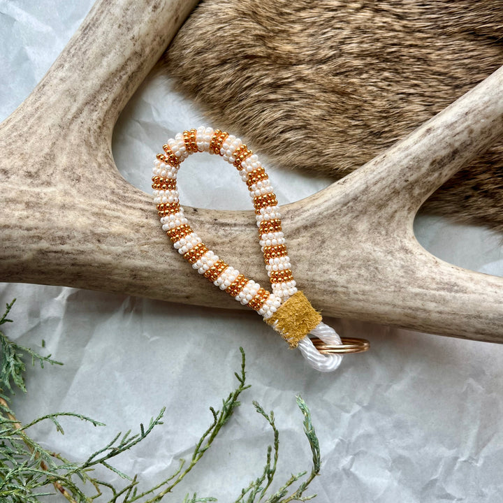 Keegan W. Striped Tiny Finger Lanyards