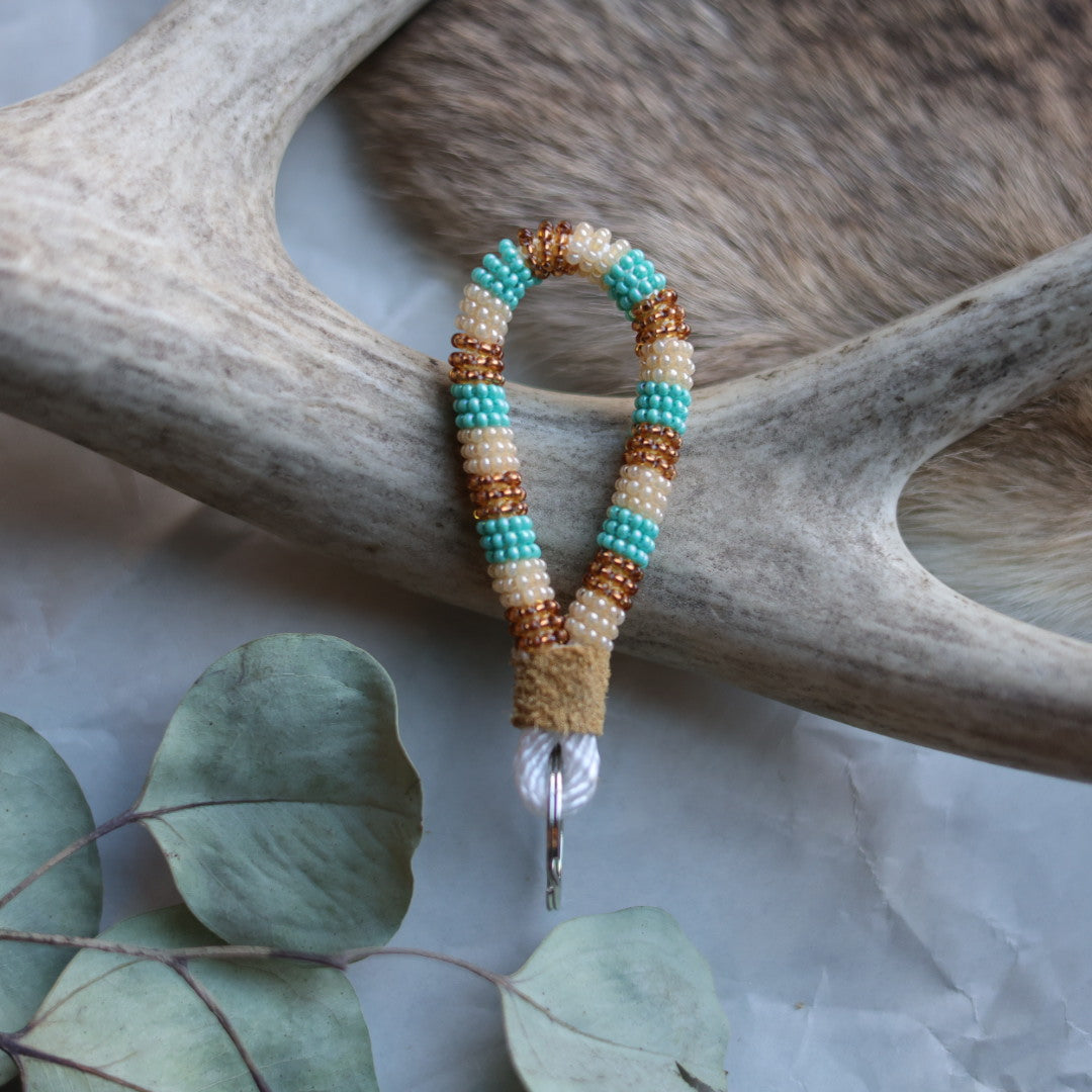 Keegan W. Striped Tiny Finger Lanyards