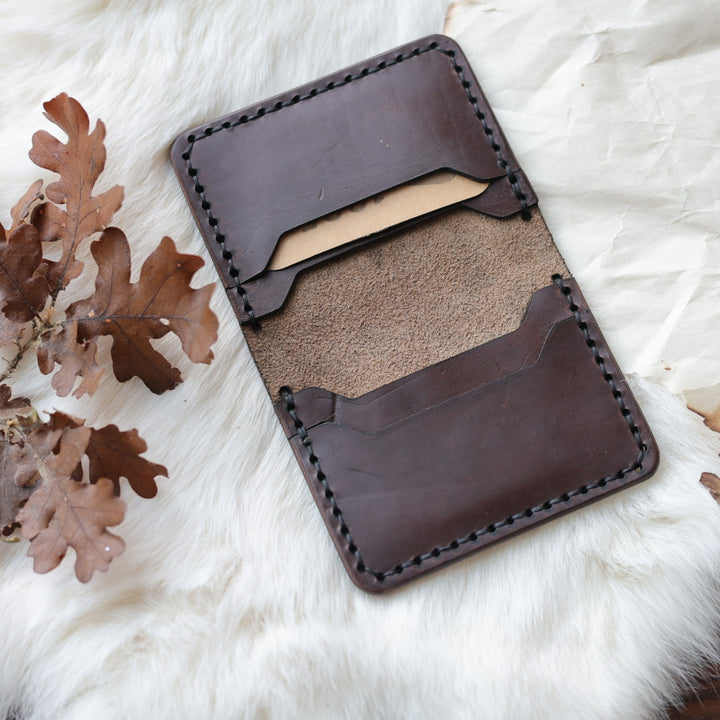 1885 Leather Co. Bifold Engraved Leather Wallet