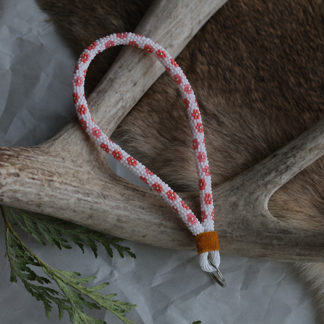 Keegan W. Floral Wrist Lanyard