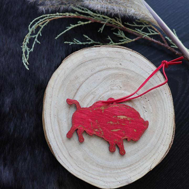Pimâcihisowin Bison Hanging Ornament