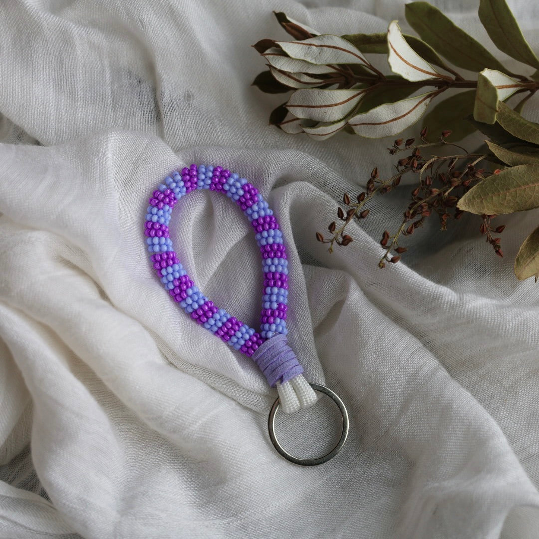 Prairie Beads Monotone Wrap Finger Lanyard