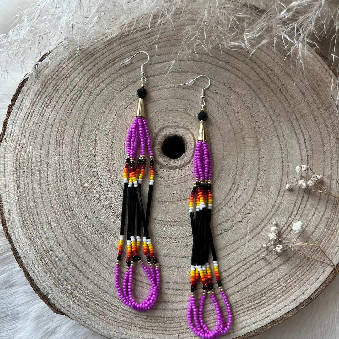 Sophie's Creations Looped Fringe Earrings