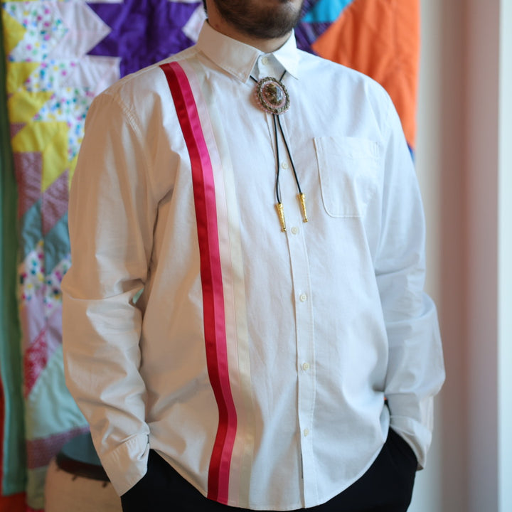 Yellow Mudd Designs Pink Ribbon Shirt