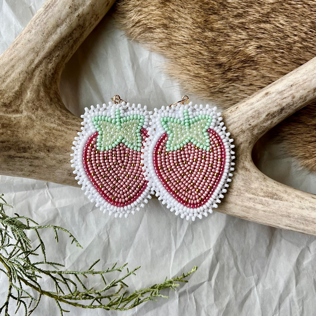 Keegan W. Strawberry Drop Earrings