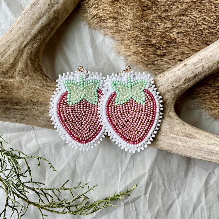 Keegan W. Strawberry Drop Earrings