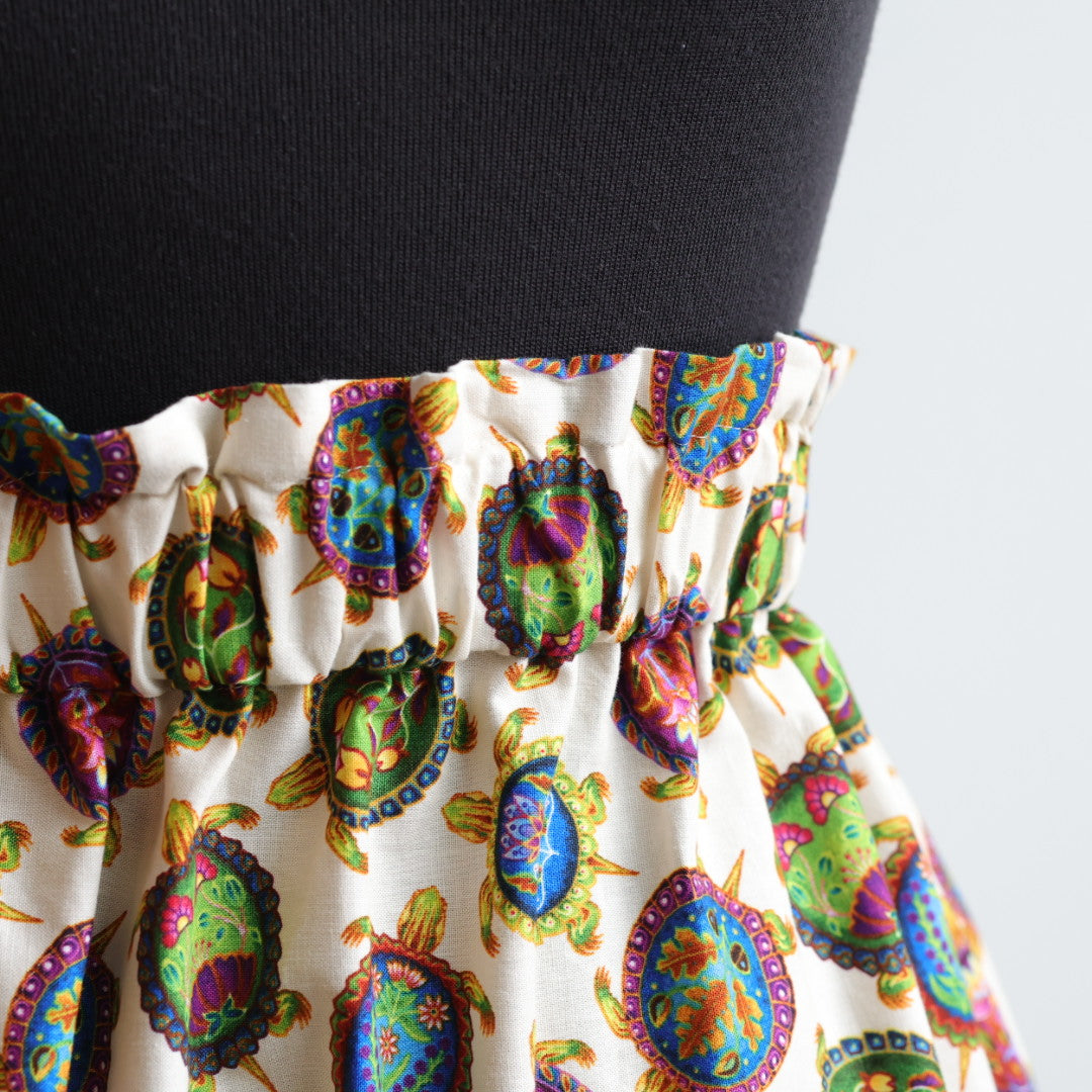 Phoenyx Designs Painted Turtle Shells Ribbon Skirt