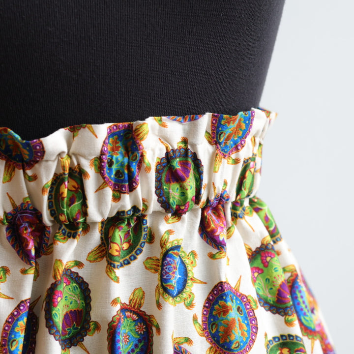 Phoenyx Designs Painted Turtle Shells Ribbon Skirt