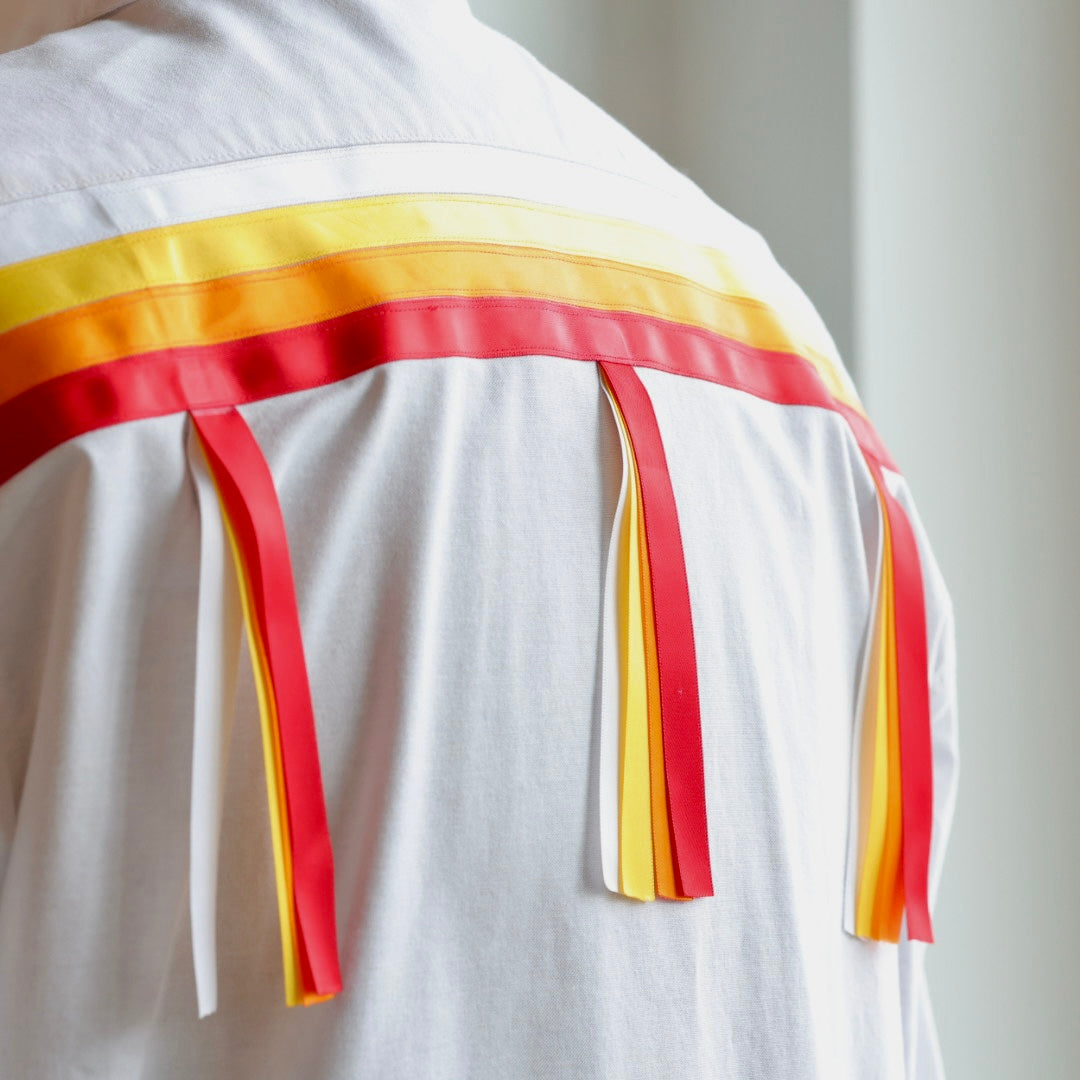 Yellow Mudd Designs Fire Ribbon Shirt