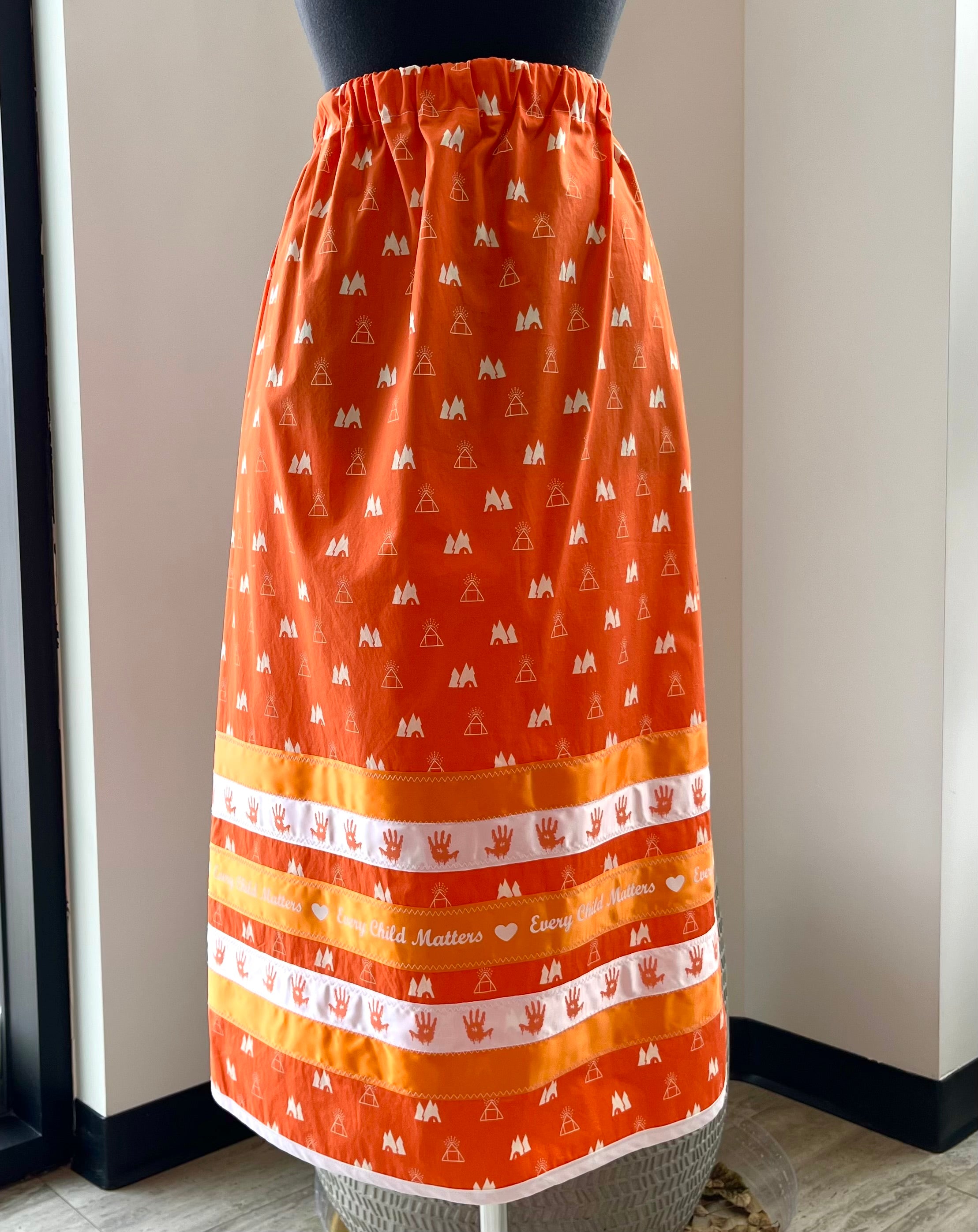 Vi's CREE-ations Every Child Matters Ribbon Skirt
