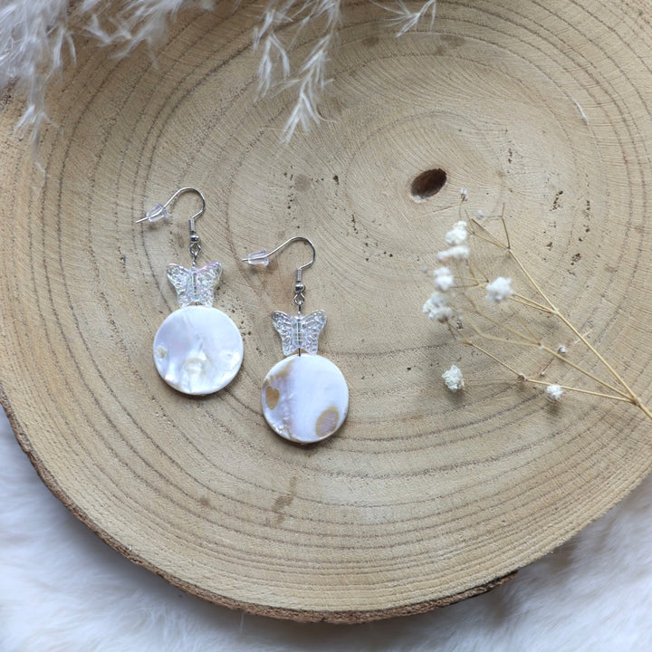 Sophie's Creations Shell Charm Earrings