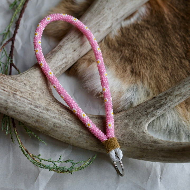 Keegan W. Floral Wrist Lanyard