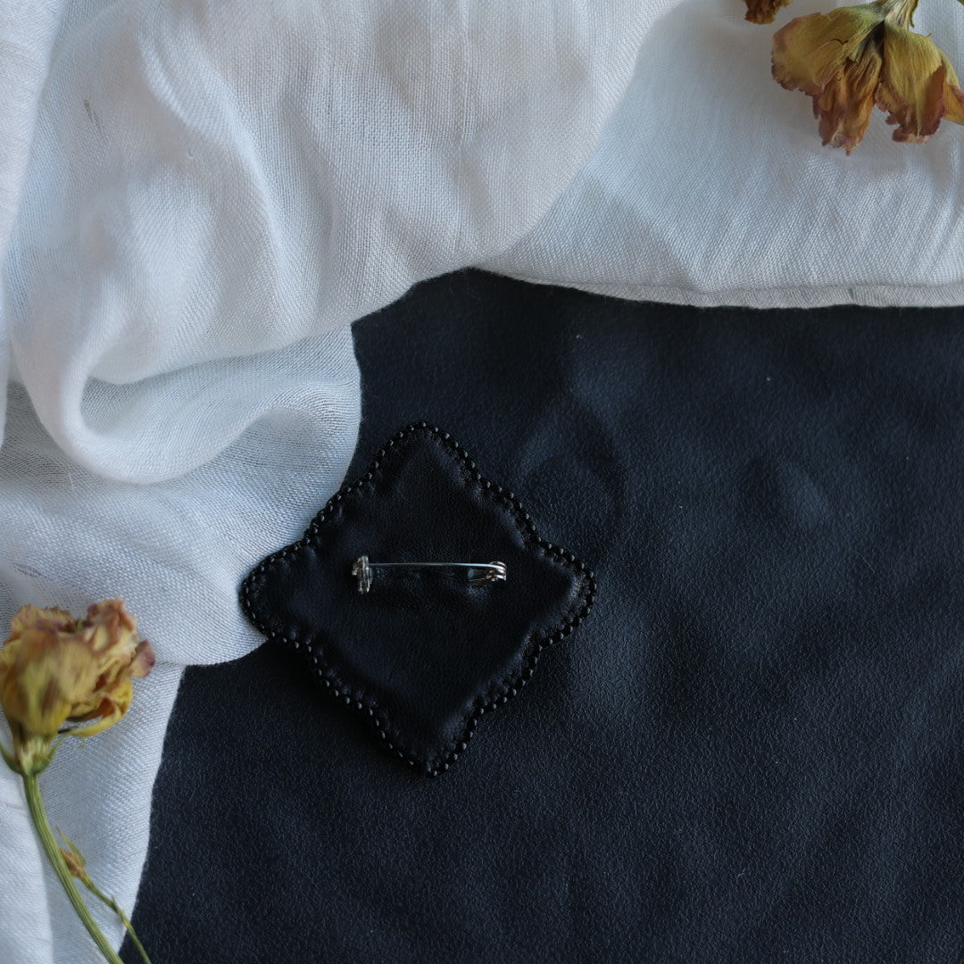 Beth Rose Designs Jade Collection Floral Brooches