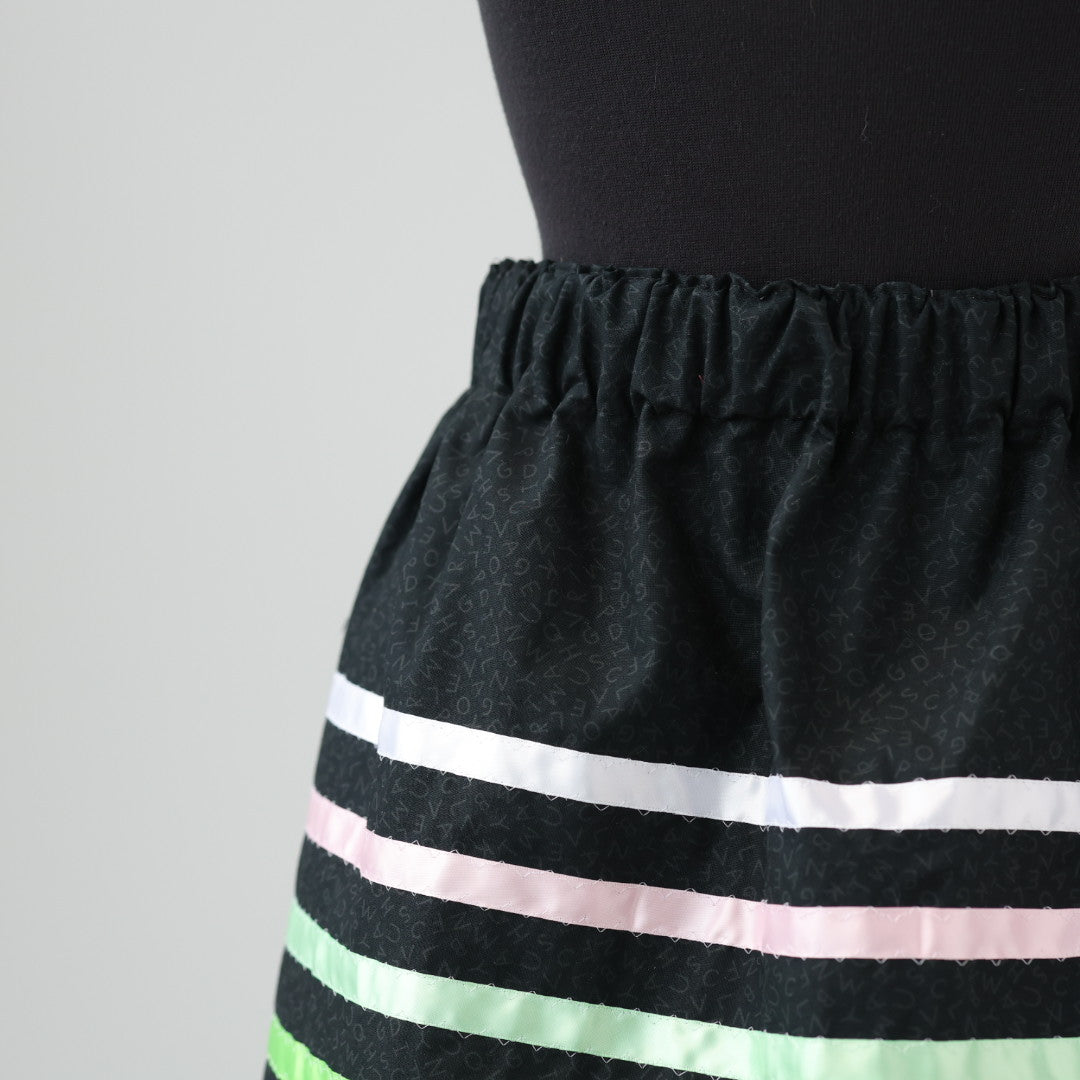 Carol B. Rainbow Ribbon Skirt
