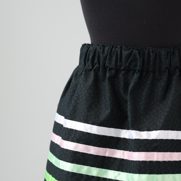 Carol B. Rainbow Ribbon Skirt