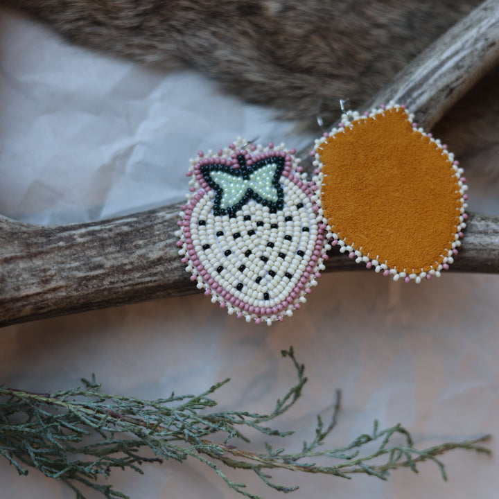 Keegan W. Strawberry Drop Earrings