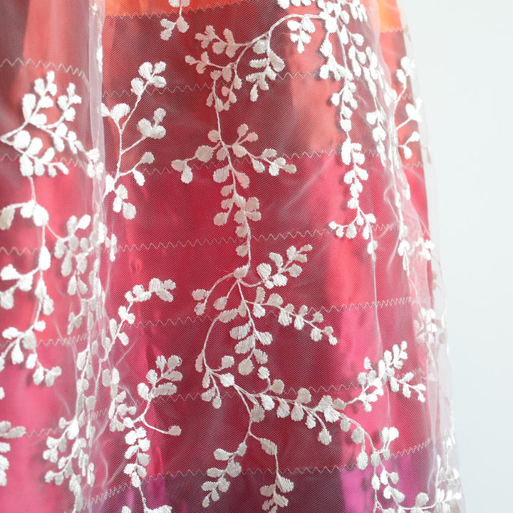 Handmade by Emily Lace Overlay Ribbon Skirt