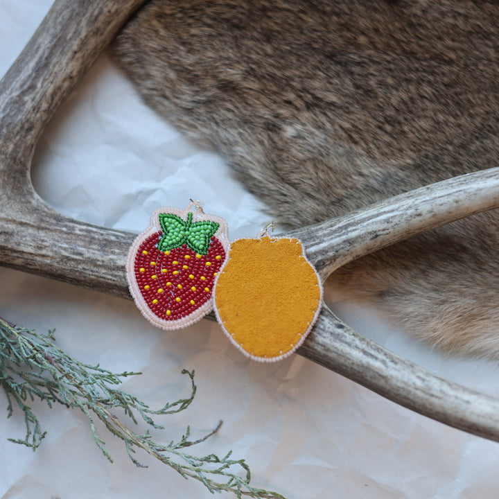 Keegan W. Strawberry Drop Earrings