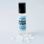 Monague Sweet Grass Roll On Oil Blend with Clear Quartz Stones