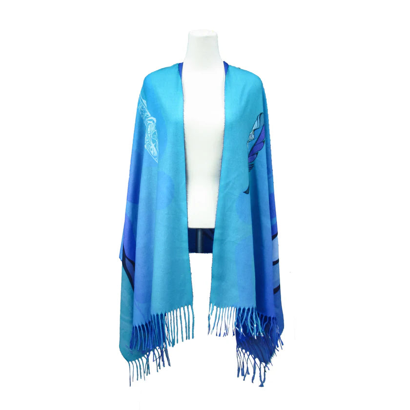Oscardo Healing Feather Eco Shawl