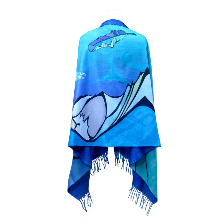 Oscardo Healing Feather Eco Shawl