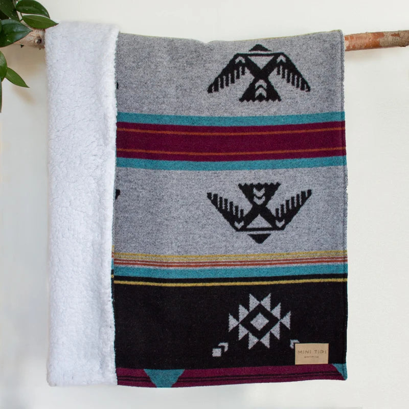 MINI TIPI Eclair Indigenous Baby Blanket