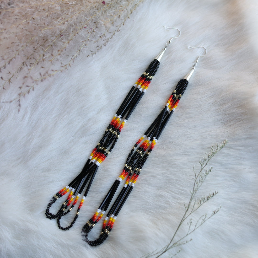 Sophie's Creations XL Looped Fringe Earrings