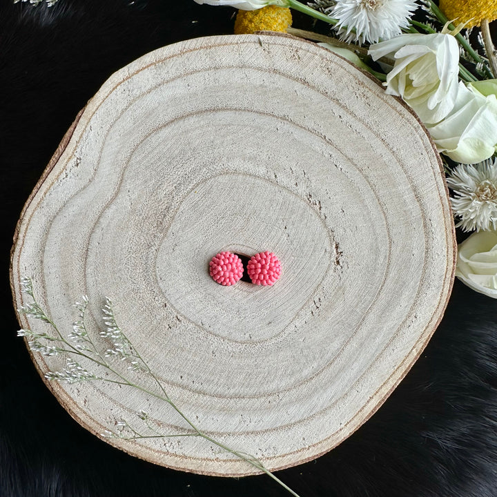 Ironstar Co. Petite Beaded Stud Earrings